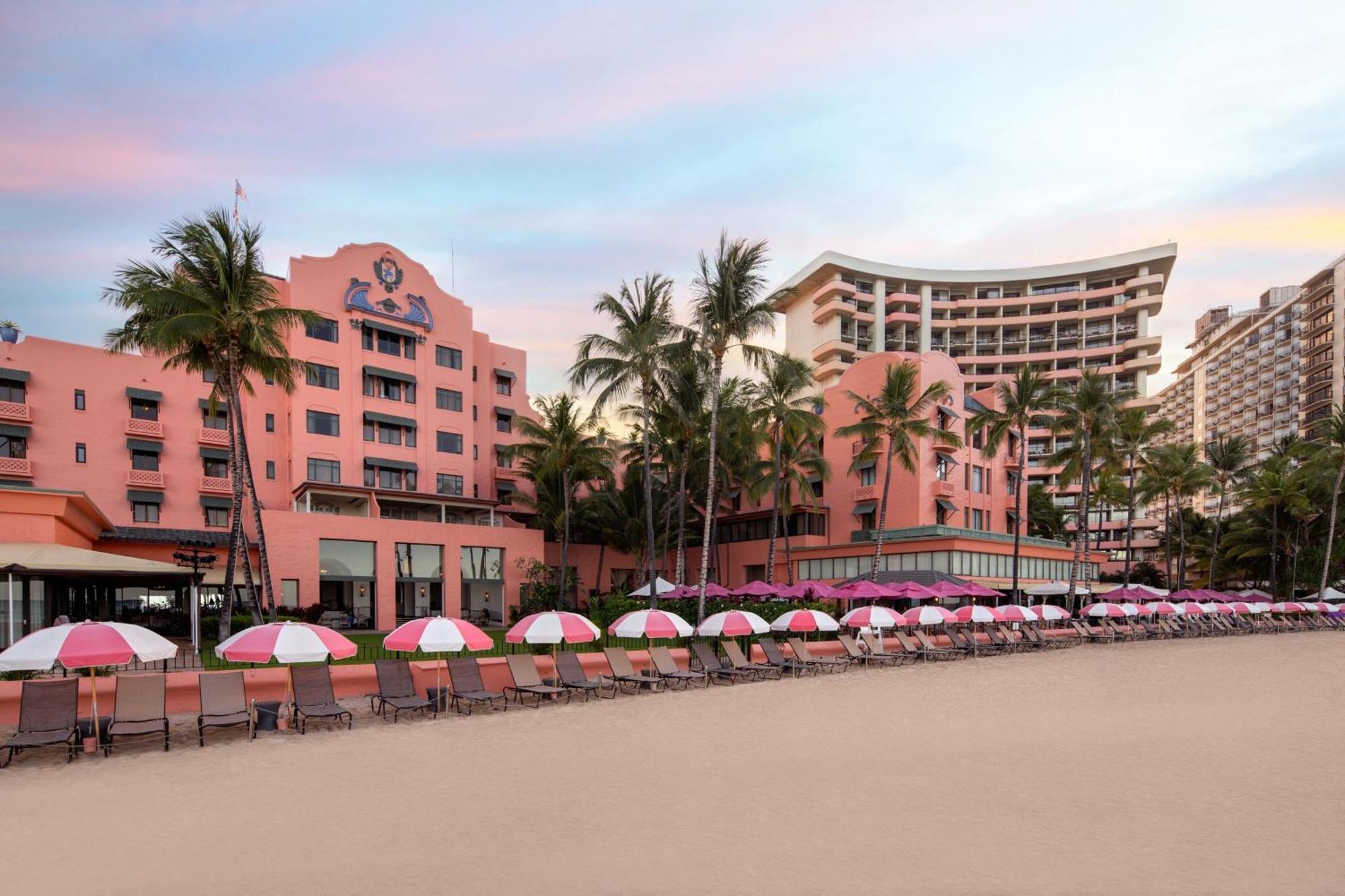 The Royal Hawaiian, A Luxury Collection Resort, Waikiki Гонолулу Экстерьер фото